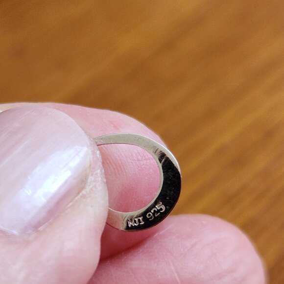 925 SILVER 3 PAIRS DELICATE DANGLE EAR RINGS WITH CZ STONES. - Picture 7 of 16